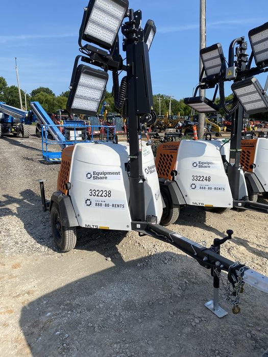 2023 Generac MLT2 Diesel, Flex Switch 120V Input, Powerzone Controller, (4) 320W LED Lights, 4kW Generator, 39.9 Gal Fuel Tank, 2" Ball, T3