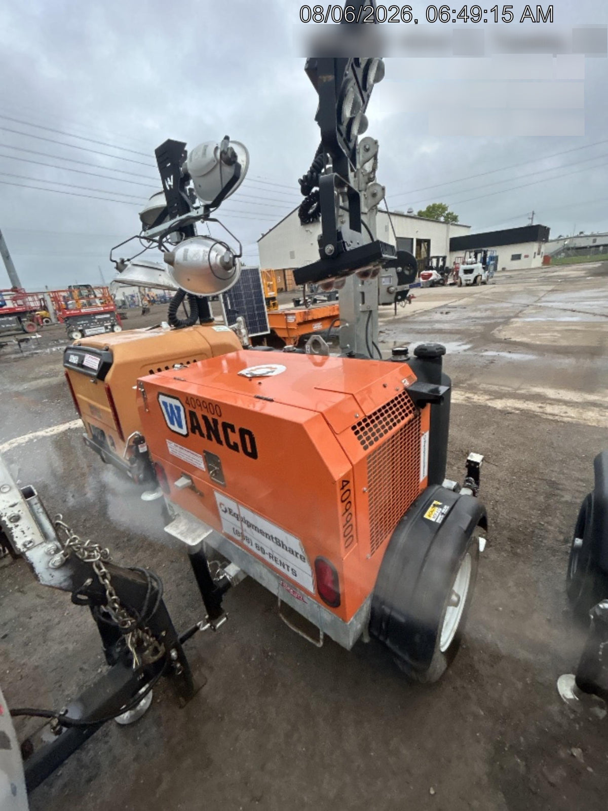 2024 Wanco WLTT-4MM4K Diesel, Deep Sea Controller, Shore Power Plug, Auto Start, (4) 350W LED Floodlights, 4kW Generator, 60 Gal Fuel Tank, 2" Ball, T3