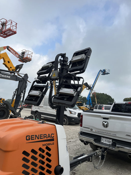 2024 Generac MLT2 Diesel, Flex Switch 120V Input, Powerzone Controller, 
(4) 320W LED Lights, 4kW Generator, 39.9 Gal Fuel Tank, 2" Ball, T3