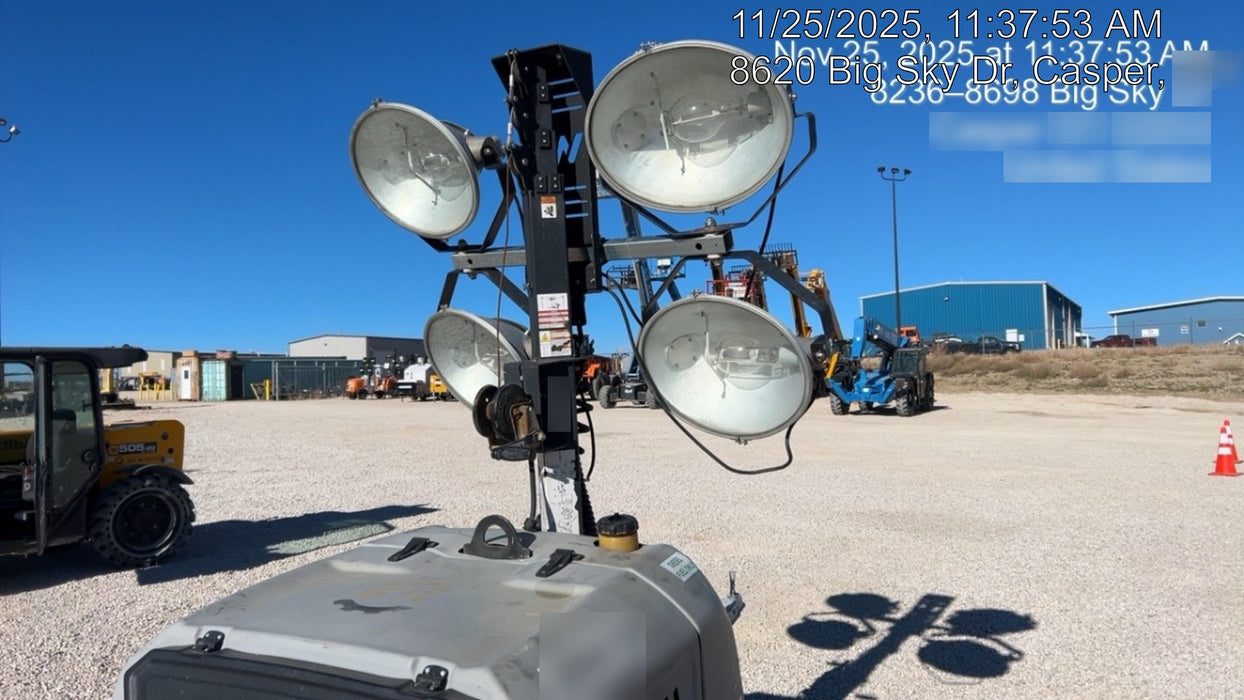 2018 Wacker Neuson LTV6L-MH Wacker Neuson LTV6L Mobile Light Tower w/Fuel Level Sensor Installed