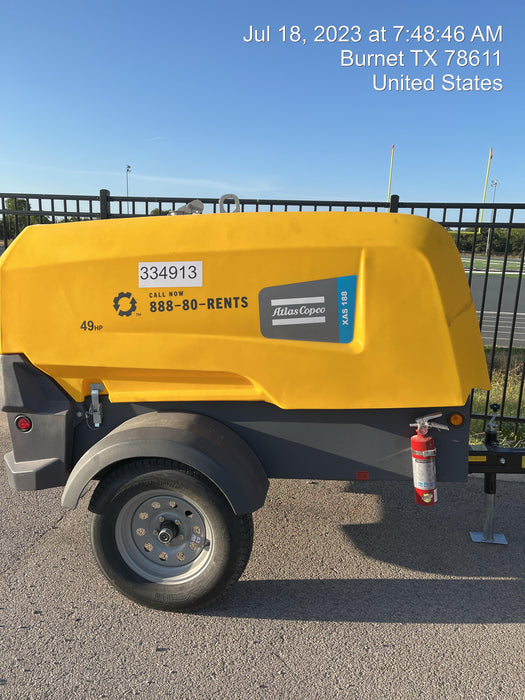 2023 ATLAS COPCO XAS188 CWK
