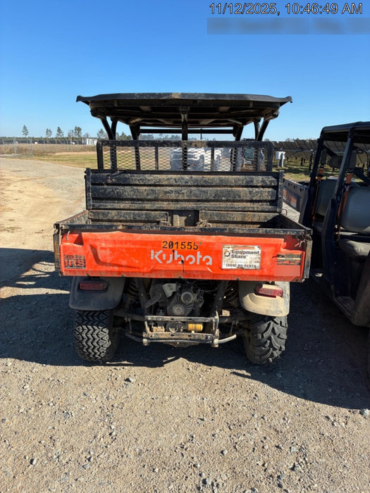 2022 Kubota RTV-X1140W-H Plastic Canopy, Windshield Acrylic Clear, LED Strobe Light, Wire Harness Kit, Back up Alarm