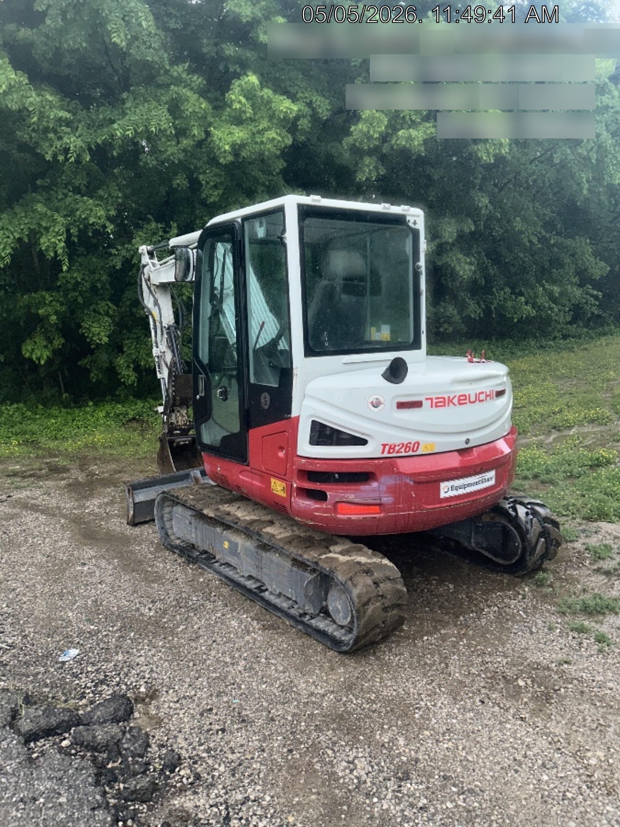 2020 TAKEUCHI TB260