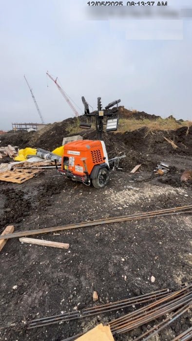 2024 Generac MLT2 Diesel, Flex Switch 120V Input, Powerzone Controller, 
(4) 320W LED Lights, 4kW Generator, 39.9 Gal Fuel Tank, 2" Ball, T3