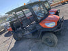 Kubota RTV-X1140W-H Kubota RTVX1140WH 4wd Utility Cart, LED Strobe, Windshield Tempered Glass, Pastic Canopy, Wire Harness Kit, Backup Alarm