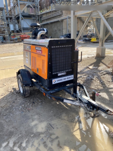 2021 Lincoln Electric Vantage 549X Ready Pak 3, ORANGE (includes trailer, cable rack, fender light kit)