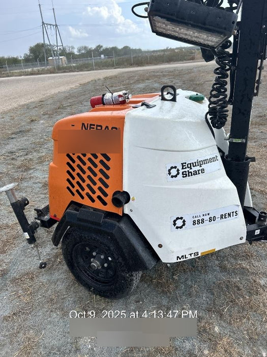 2023 Generac MLT2 Diesel, Flex Switch 120V Input, Powerzone Controller, 
(4) 320W LED Lights, 4kW Generator, 39.9 Gal Fuel Tank, 2" Ball, T3