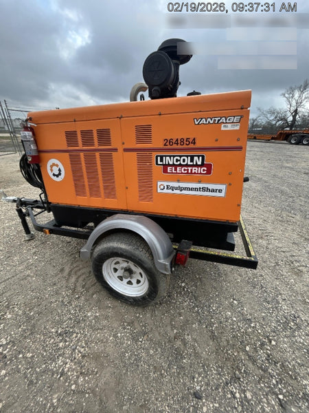 2022 Lincoln Electric Vantage 549X Crosslink Technology, Trailer Mounted, ES Decals, T3