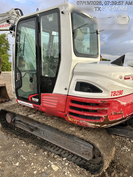 2019 TAKEUCHI TB290