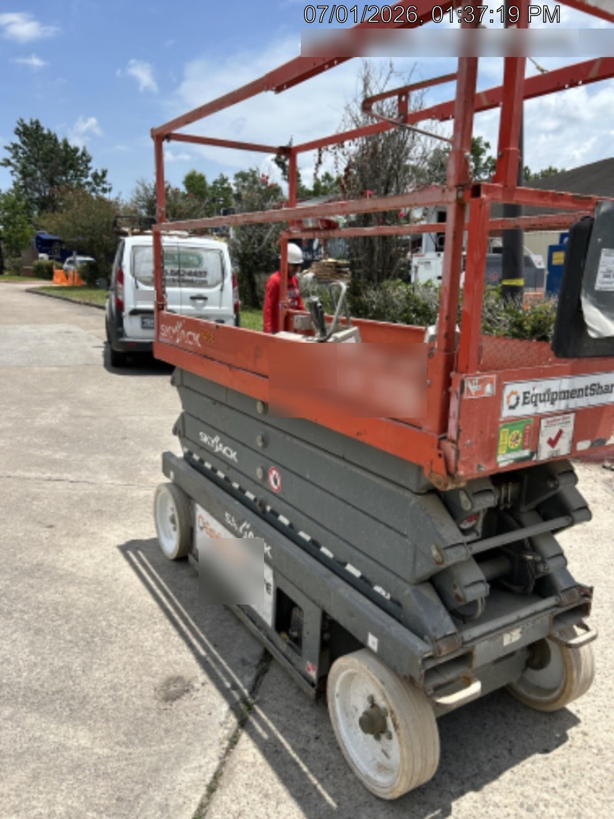2016 Skyjack SJIII-3226 Standard Options