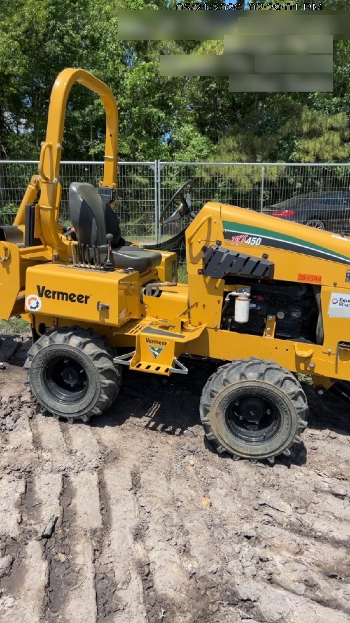 2023 VERMEER RTX450