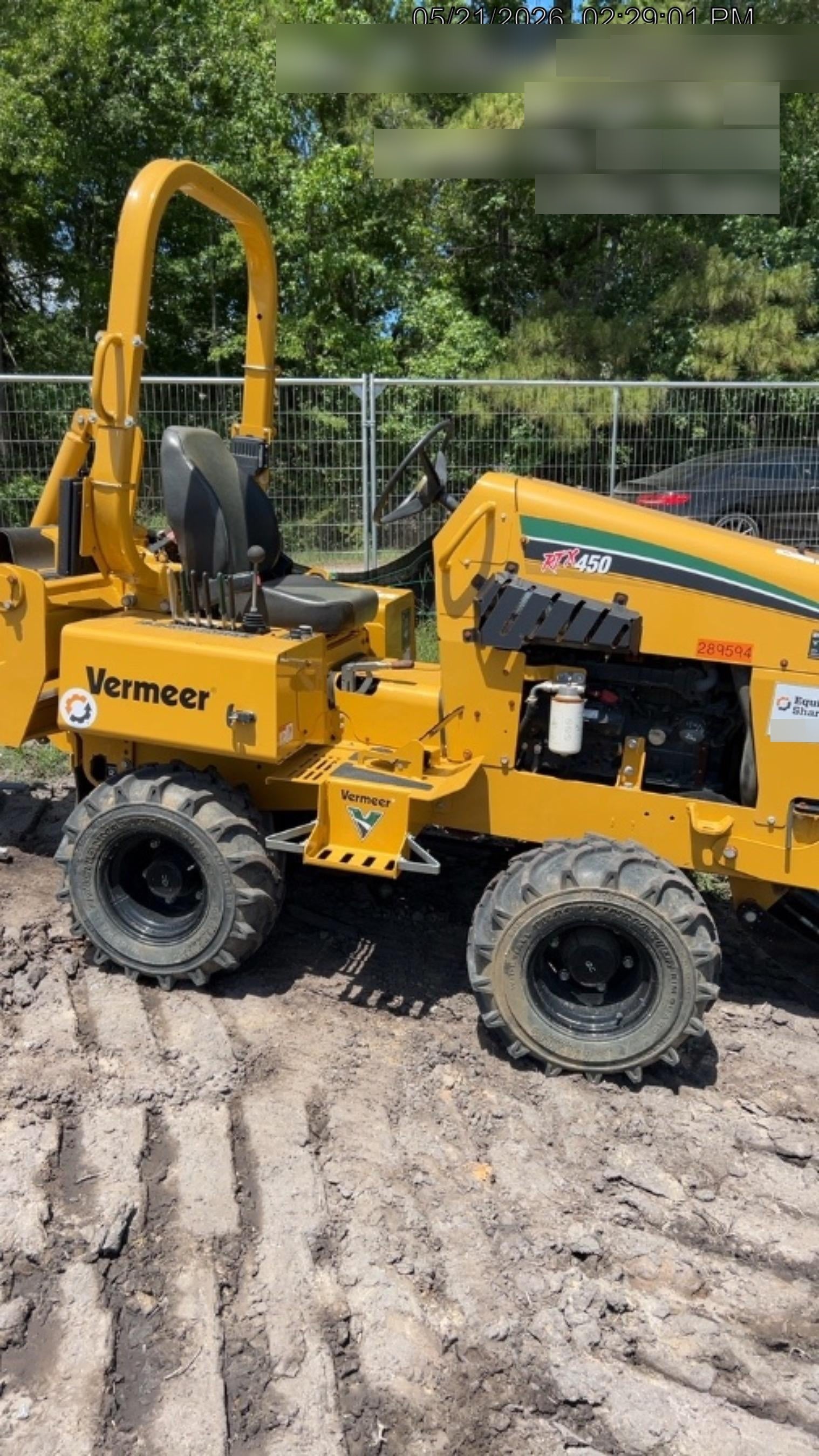 2023 VERMEER RTX450