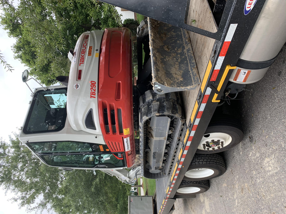 2020 Takeuchi TB290C Cab/Heat/Air, Rubber Tracks, Manual TAG QC