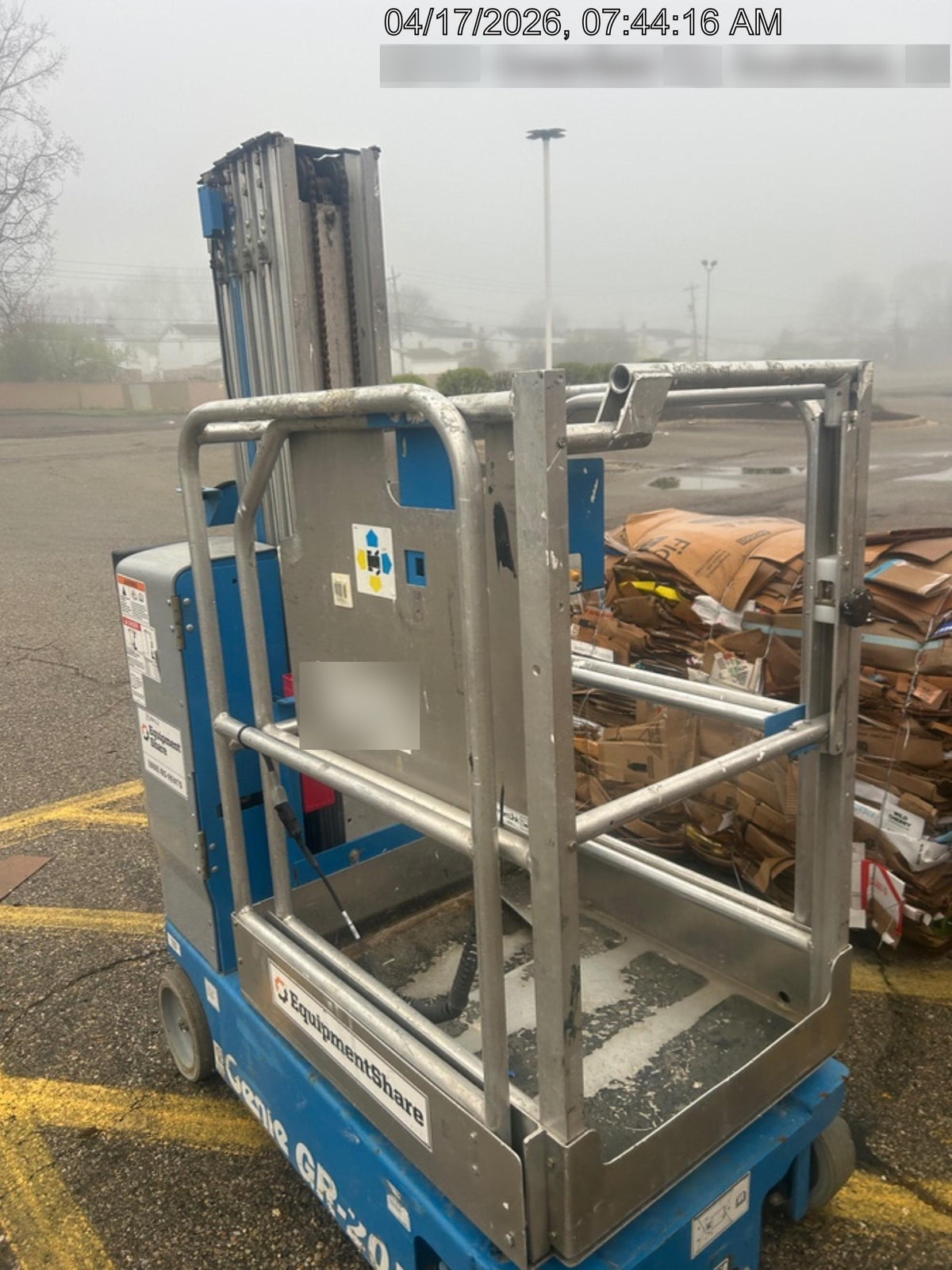 2019 GENIE GR-20