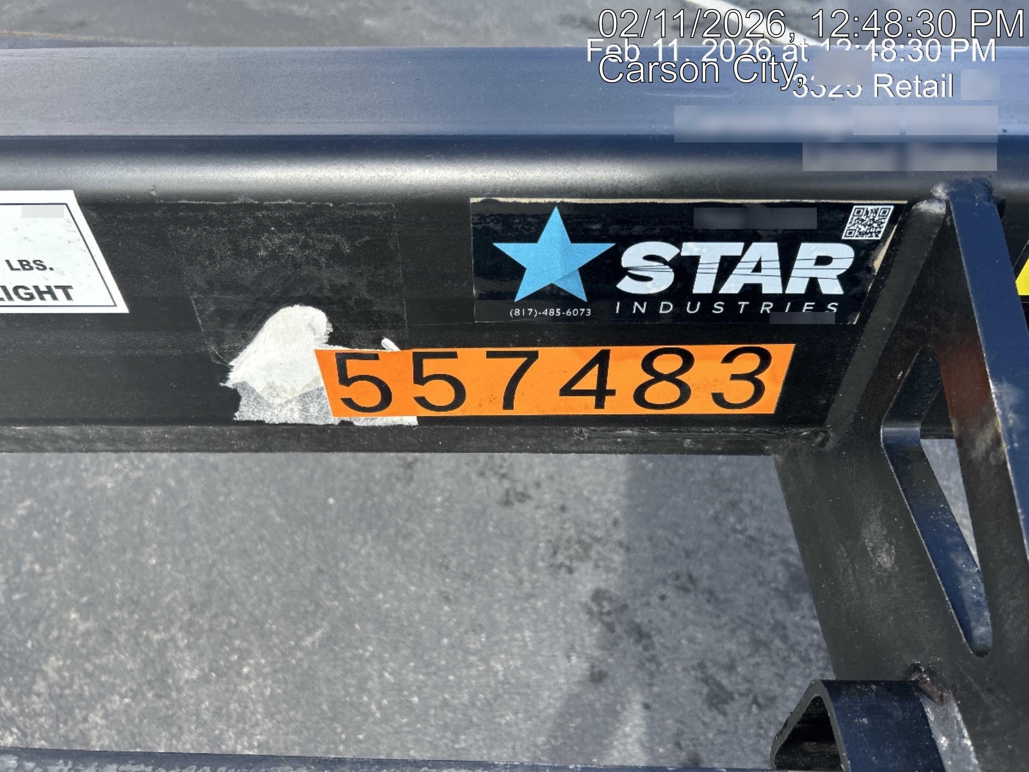 2025 STAR INDUSTRIES M1360B - Star JIB Boom