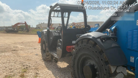 2019 Genie GTH-1056 Canopy, Solid RT Tires, LED Work Lights, Beacon 60" QA Carriage, 60" Forks