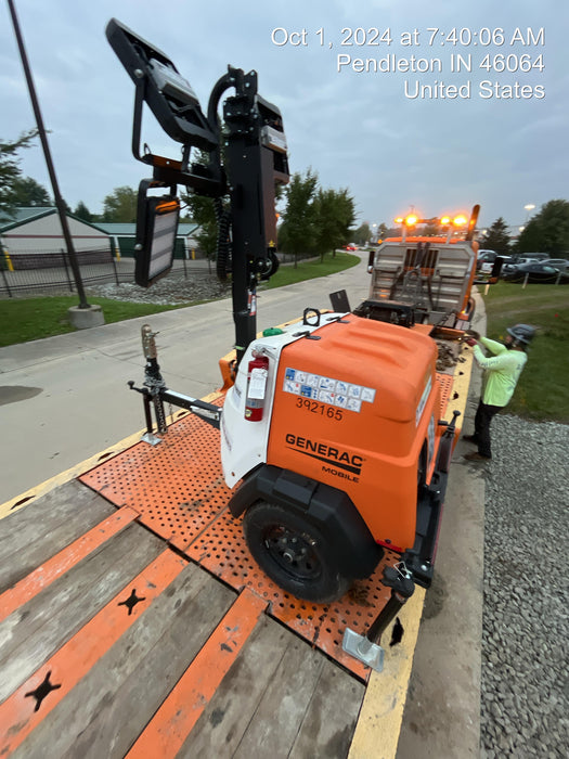 2024 Generac MLT2 Diesel, Flex Switch 120V Input, Powerzone Controller, 
(4) 320W LED Lights, 4kW Generator, 39.9 Gal Fuel Tank, 2" Ball, T3