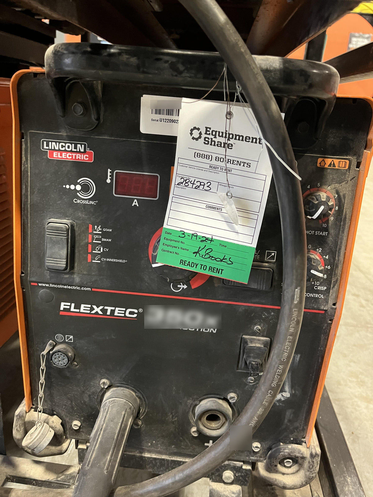 2022 LINCOLN ELECTRIC FLEXTEC 350X