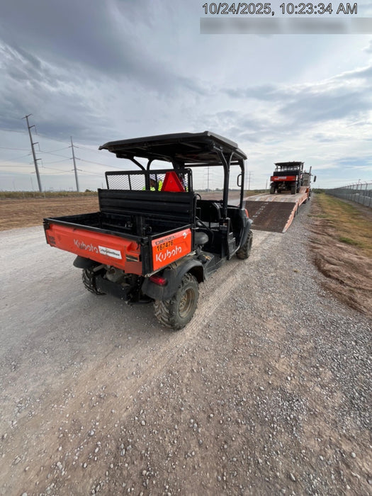 2021 Kubota RTV-X1140W-H Plastic Canopy, Windshield Acrylic Clear, LED Strobe Light, Wire Harness Kit, Back up Alarm