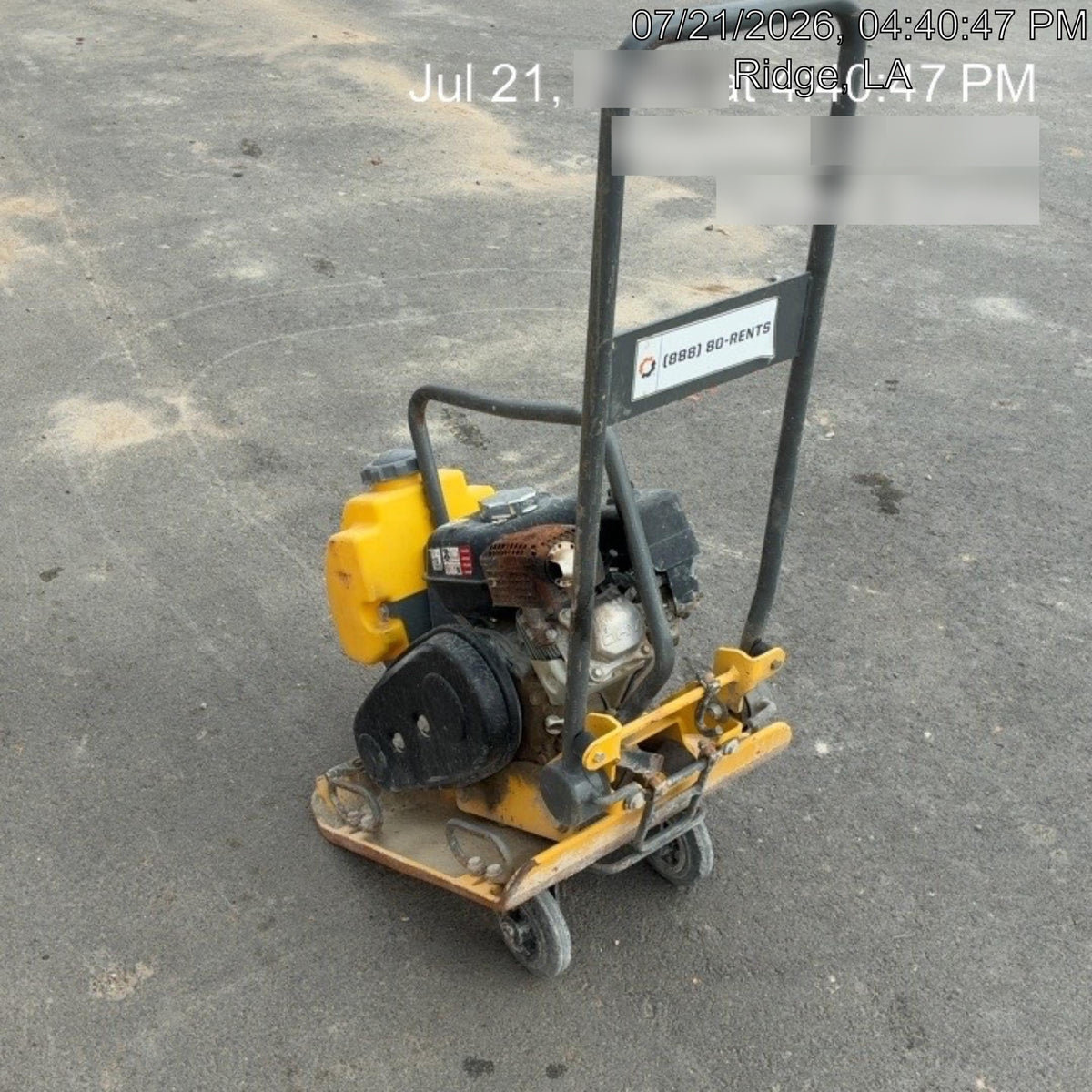 2021 WACKER NEUSON VP1550AW