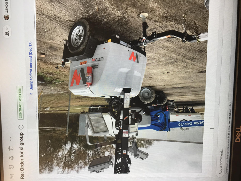 2020 Wacker Neuson LTV6K LTV6K-METAL HALIDE LIGHT TOWER, 60HZ, KUBOTA, LED 300