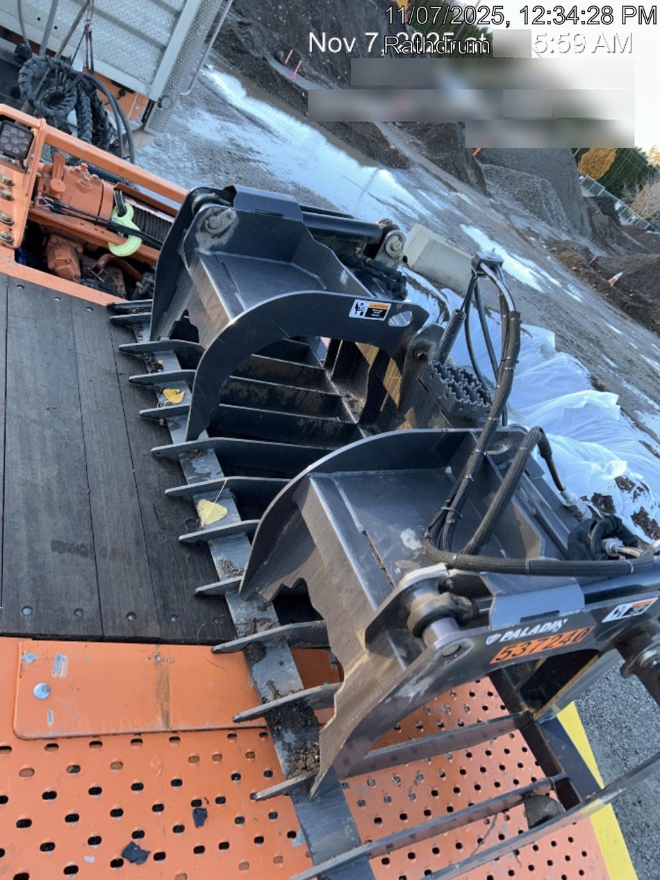 2025 PALADIN 72" Skeleton Grapple Bucket - Paladin