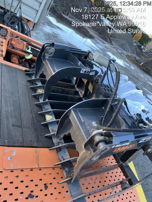 2025 PALADIN 72" Skeleton Grapple Bucket - Paladin