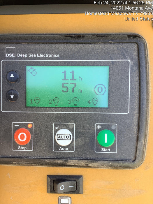 Allmand NLV3GR (4) LED Light Fixture 350W, 23' Vertical Mast, 3kW Prime, Towable, Deep Sea L401, Leveling Jacks, Yanmar T4F 5.8hp