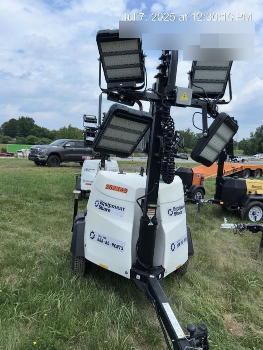 2023 Generac MLT2 Diesel, Flex Switch 120V Input, Powerzone Controller, 
(4) 320W LED Lights, 4kW Generator, 39.9 Gal Fuel Tank, 2" Ball, T3