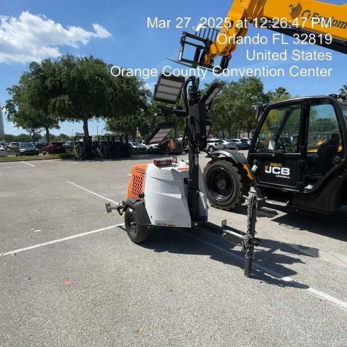 2025 Generac MLTS-4 Diesel, Mitsubishi L2E, 7.1 hp @1800 rpm, Flex Switch 120V Input, Powerzone Controller, (4) 320W LED Lights, 4kW Generator, 39.9 Gal Fuel Tank, 2" Ball, T3, ES Decals