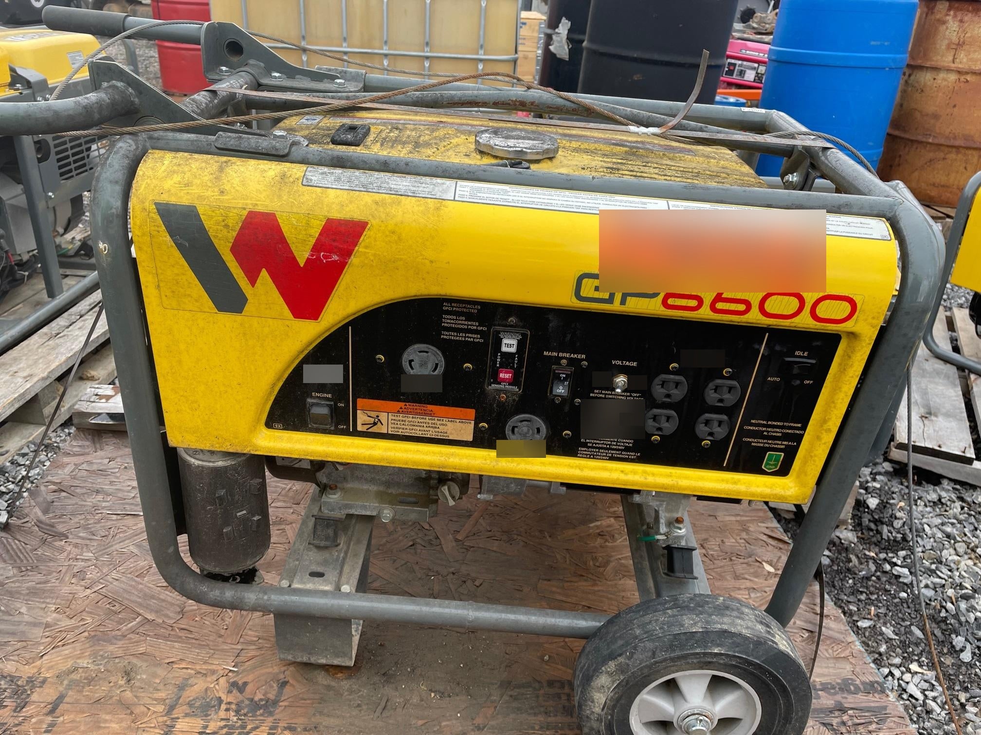2020 WACKER NEUSON GP6600A