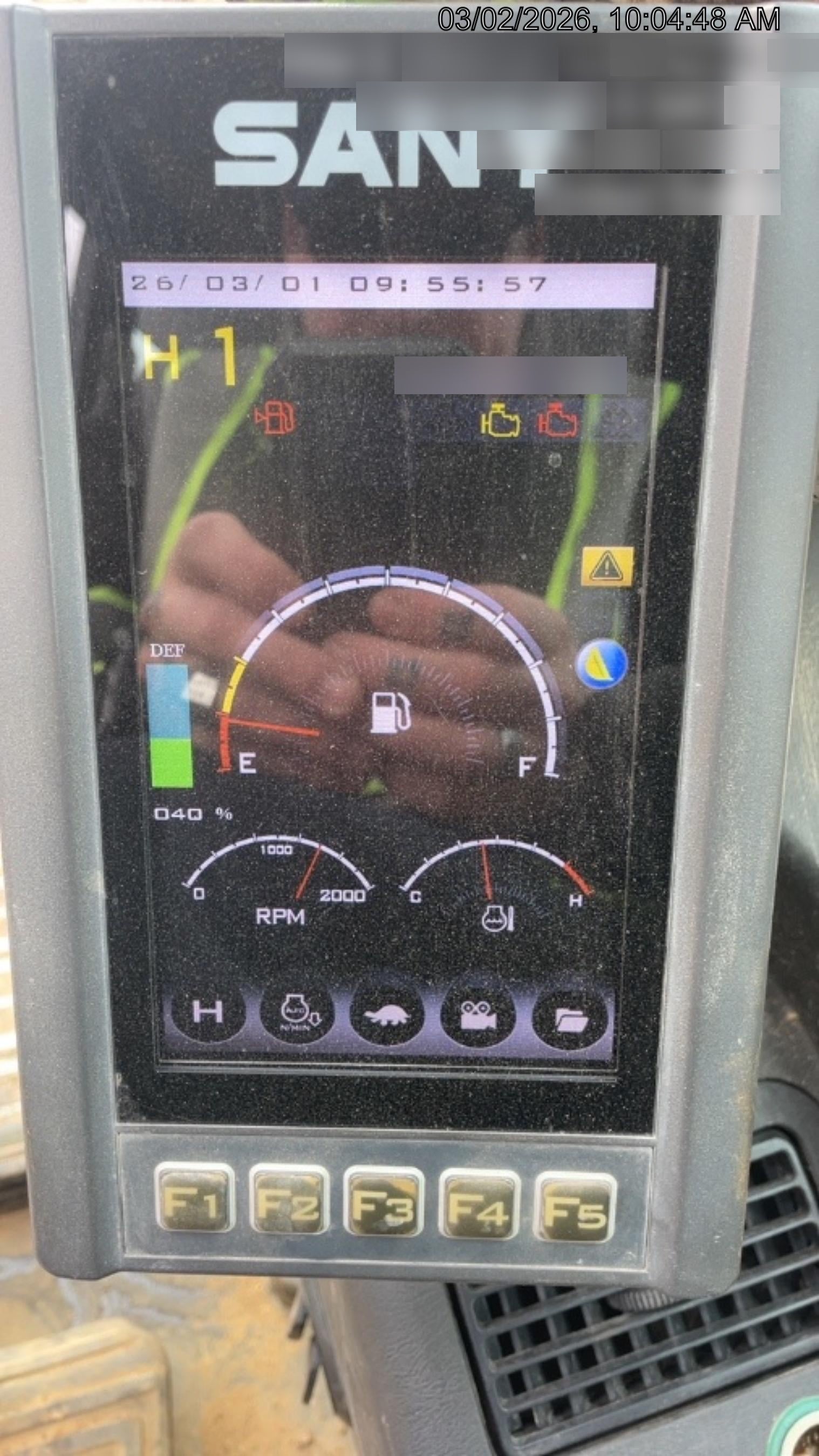 Sany SY265C Sany SY265 Tier 4 - Cab, Hydraulic  QC, 24" HD Bucket - Tooth, 36" HD Bucket - Tooth, 48" HD Bucket - Tooth, Hydraulic Thumb