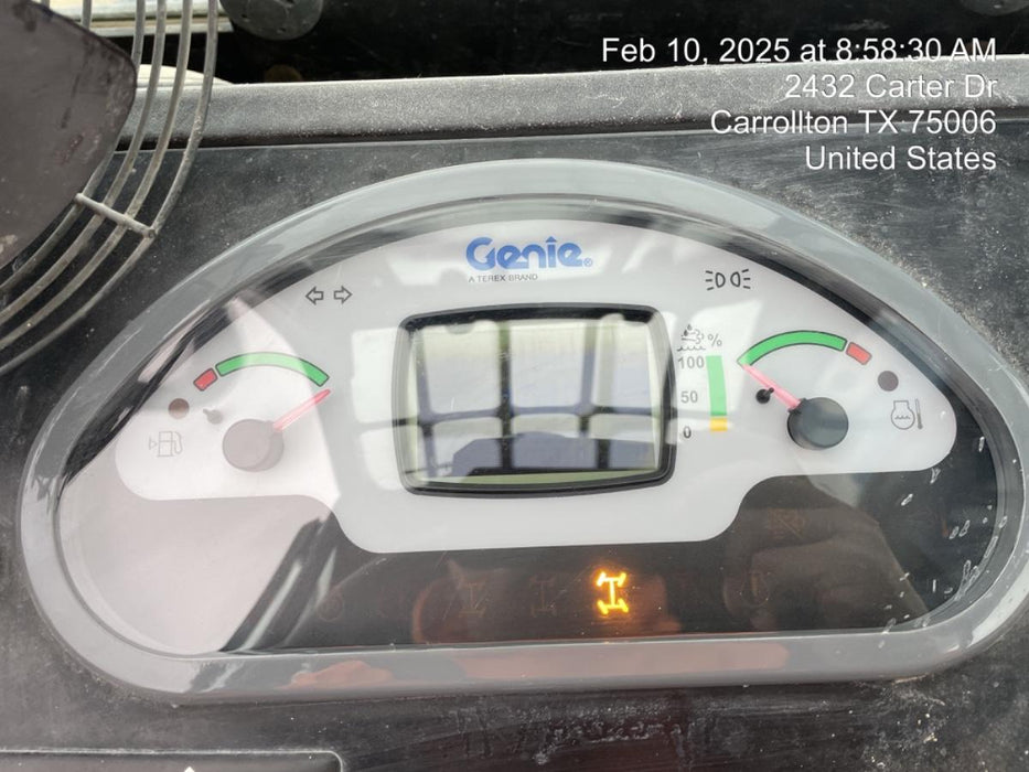 2019 Genie GTH-1056 Cab/Heat/AC, FF Tires, LED Work Lights, Beacon 60" QA Carriage, 60" Forks