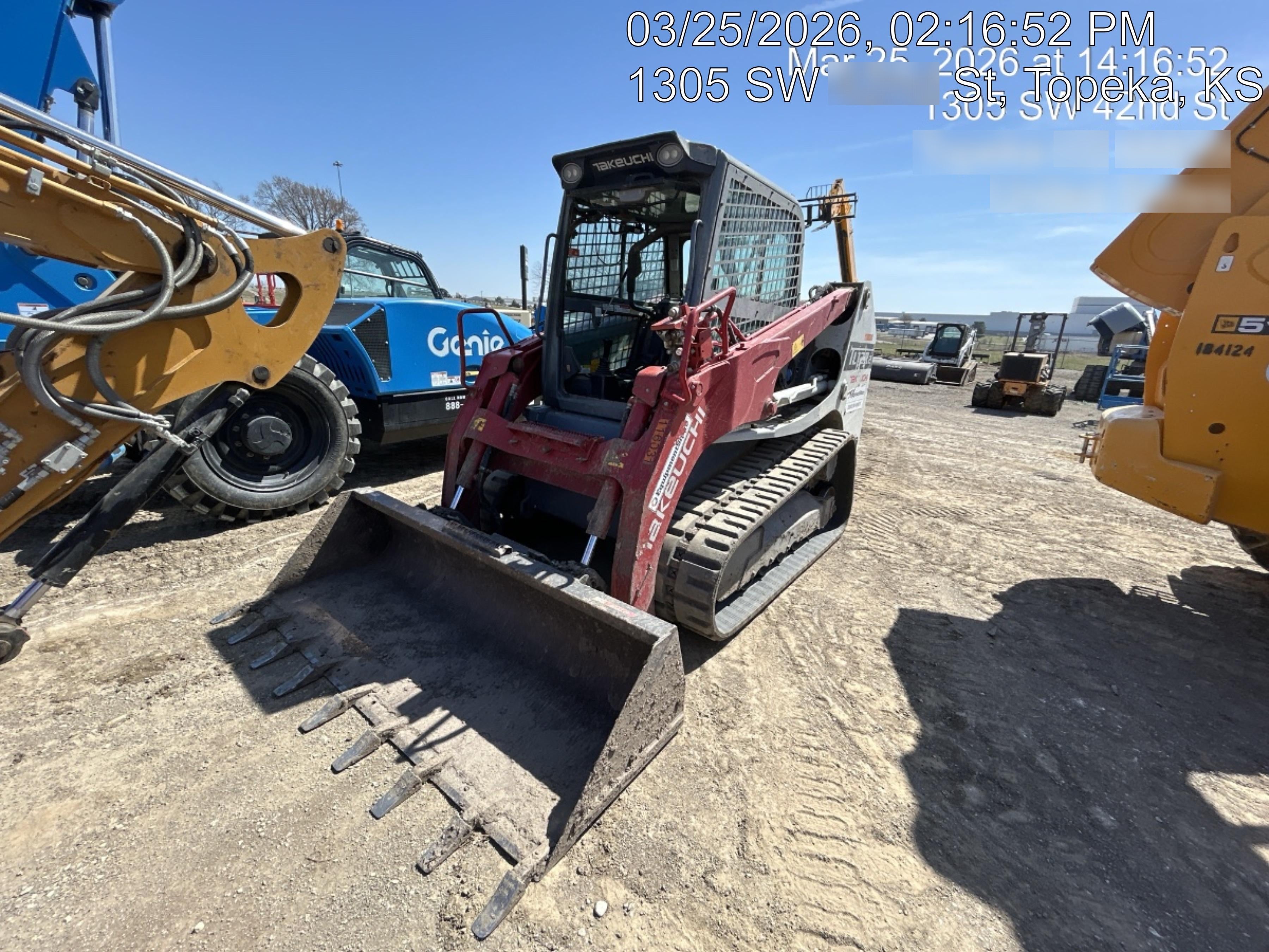 2020 Takeuchi TL12R2-CRR Cab/Heat/Air, Hydraulic QC, Ride Control