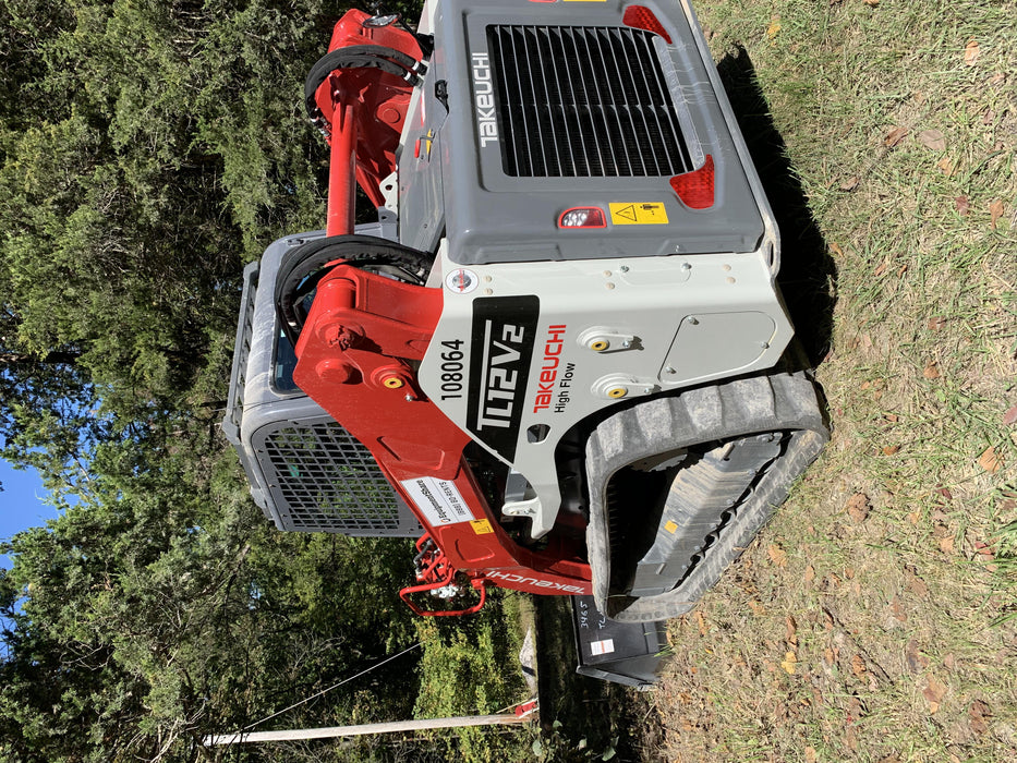 2020 Takeuchi TL12V2-CRH Cab, Rubber Track, & HF
