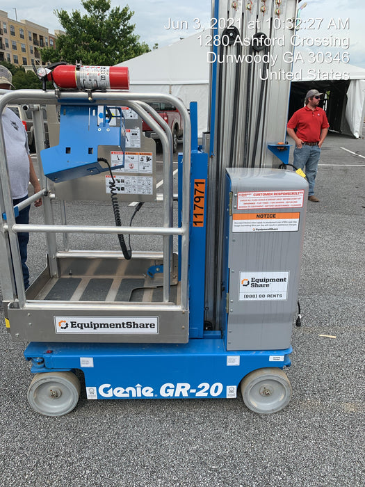 2020 GENIE GR-20