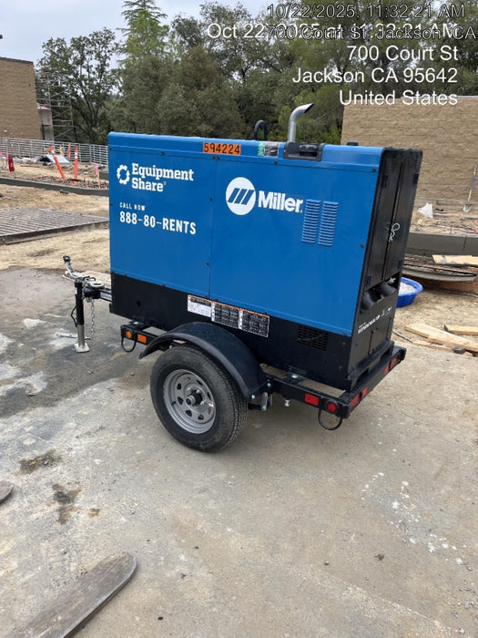 2025 MILLER ELECTRIC BIG BLUE 500