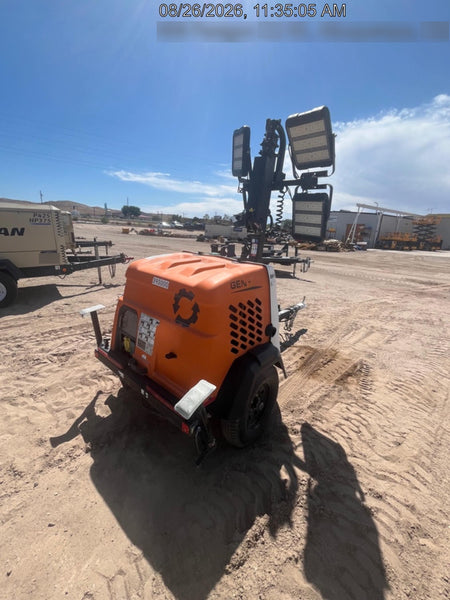 2024 Generac MLT2 Diesel, Flex Switch 120V Input, Powerzone Controller, 
(4) 320W LED Lights, 4kW Generator, 39.9 Gal Fuel Tank, 2" Ball, T3