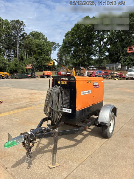 2022 Lincoln Electric LE400 Kubota V1505, Trlr, Cable Rack, Light Kit, ES Decals, T3