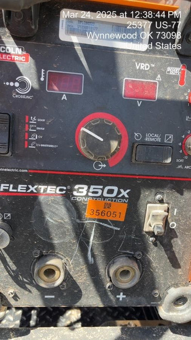 2023 LINCOLN ELECTRIC FLEXTEC 350X