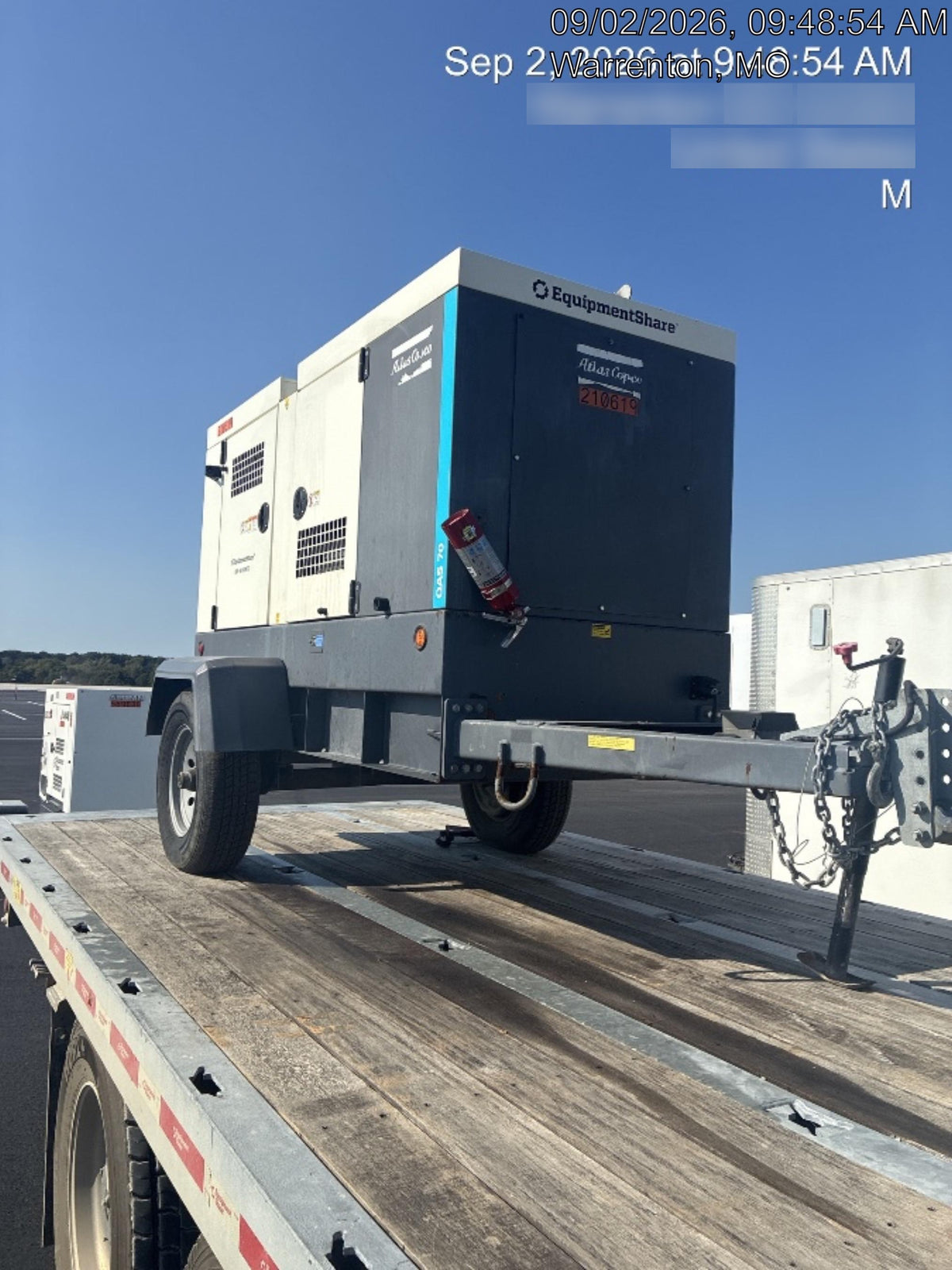 2022 ATLAS COPCO WAGNER QAS 70