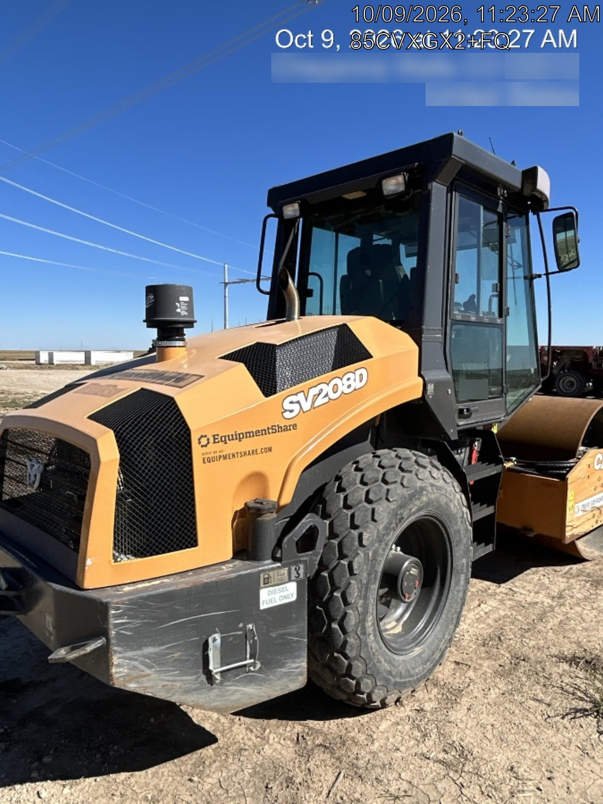 2020 CASE SV208D