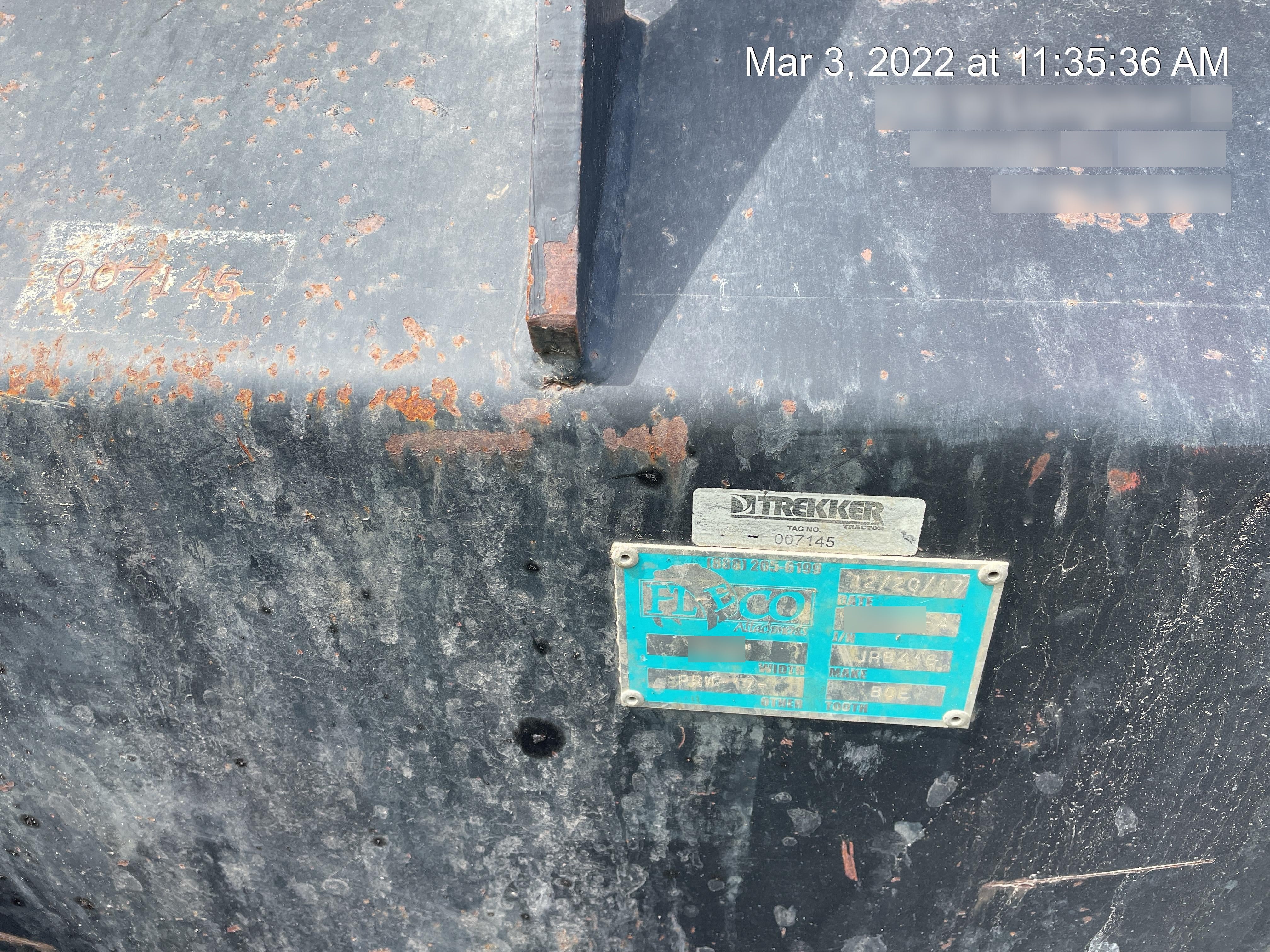 2017 FLECO 2 cu yd  Bucket, Wheel Loader -Fleco