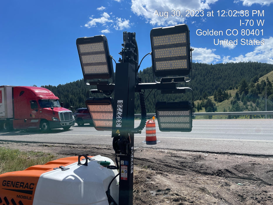 2023 Generac MLT2 Diesel, Flex Switch 120V Input, Powerzone Controller, (4) 320W LED Lights, 4kW Generator, 39.9 Gal Fuel Tank, 2" Ball, T3