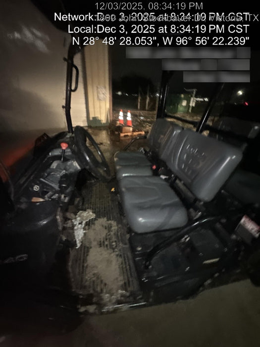 2020 Kubota RTV-X1140WL-A 4WD, LED Strobe, Windshield Acrylic Clear, Plastic Canopy, Wire Harness Kit, Backup Alarm, Bed Liner