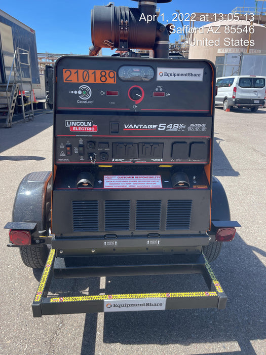 2022 Lincoln Electric Vantage 549X VANTAGE 549X READY-PAK 3