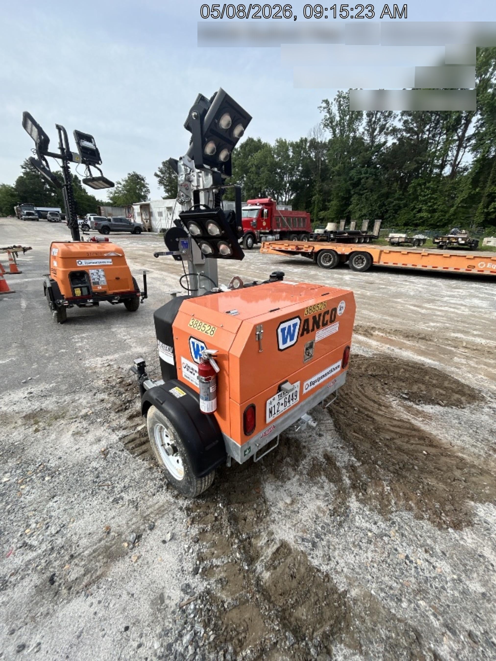 2024 Wanco WLTT-4MM4K Diesel, Deep Sea Controller, Shore Power Plug, Auto Start, (4) 350W LED Floodlights, 4kW Generator, 60 Gal Fuel Tank, 2" Ball, T3