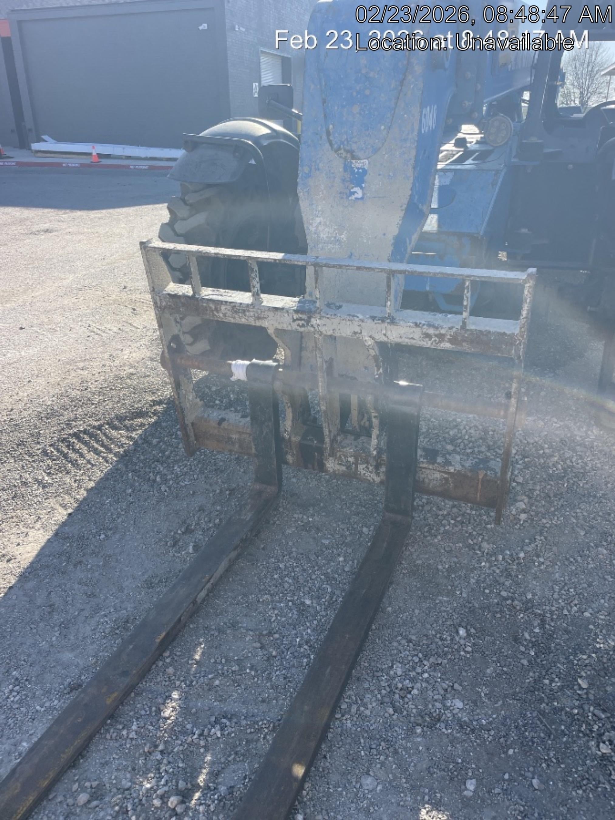 2017 Genie GTH-844 Genie GTH-844, Solid Tires, 60" carriage/forks, Open ROPS, Work Lights
