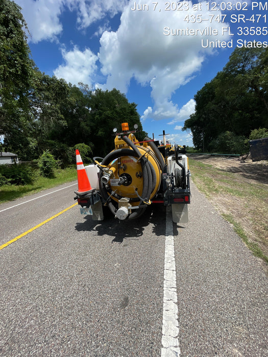 2023 Vac-Tron LP573XDT T4 Koehler Diesel Engine, 500 Gallon Debris Tank, x2 100 Gallon Water Tanks