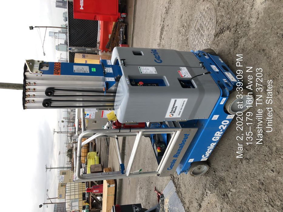 2019 GENIE GR-20